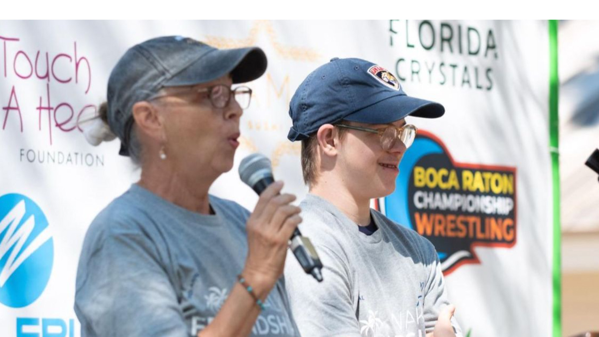 Gilla Weiss and her son, Jojo, whose life has been positively transformed by Friendship House